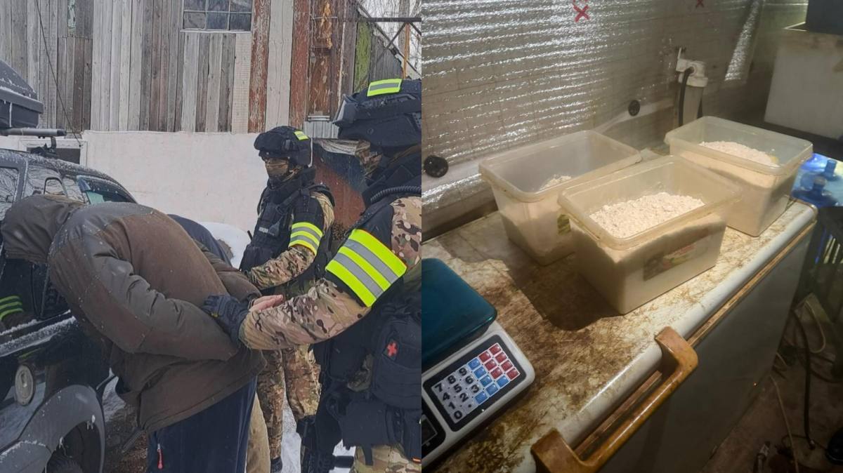 В Караганде полицейские выявили и ликвидировали подпольную лабораторию