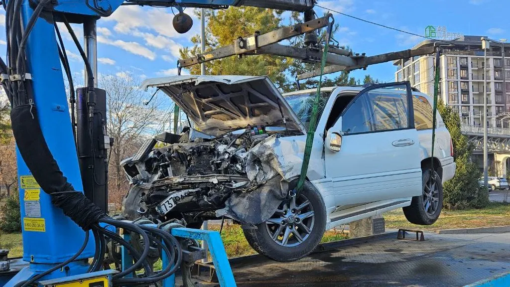 В Алматы случилось массовое ДТП
