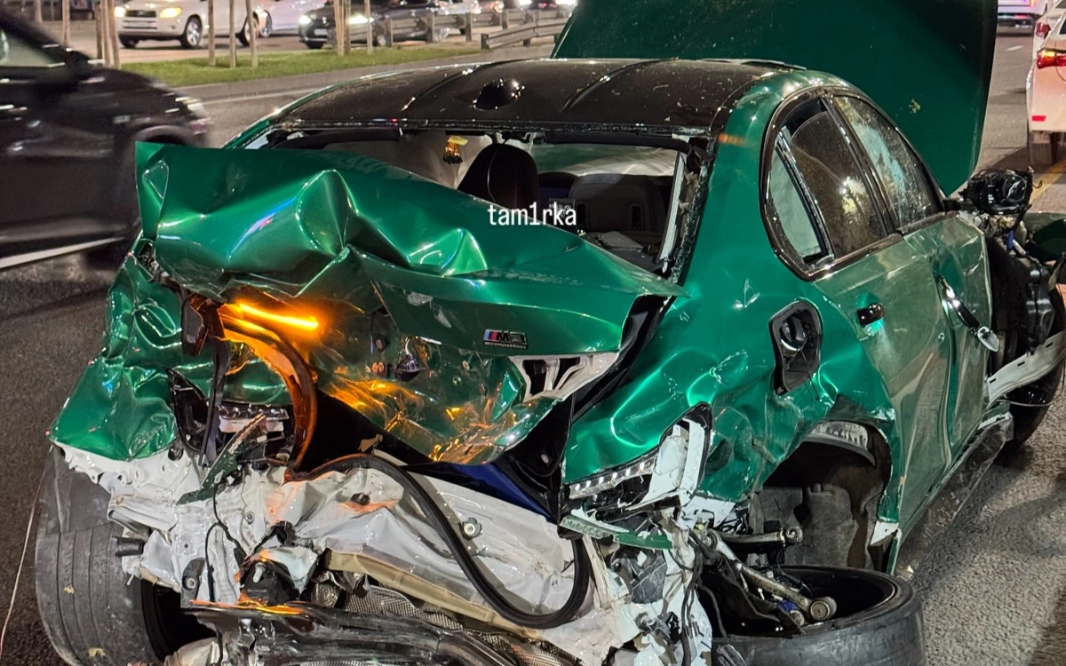 Массовое ДТП произошло в Алматы