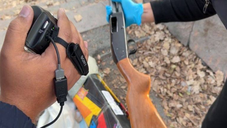 Полицейские обнаружили оружие, похищенное во время январских событий