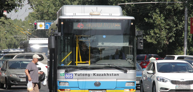 Как китайцы контролируют общественный транспорт в Алматы