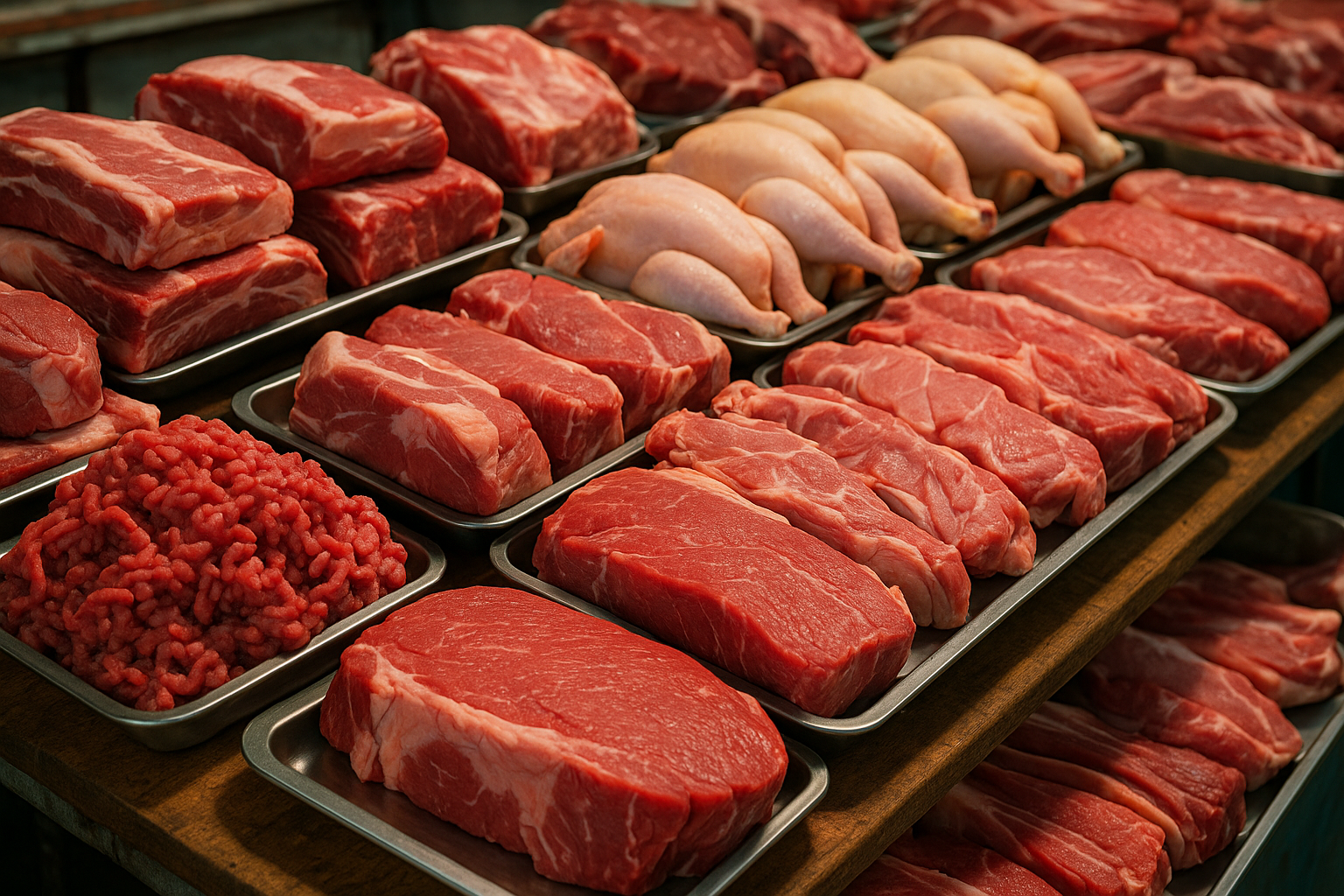 Непроверенным мясом с поддельными печатями торговали на рынке в Астане