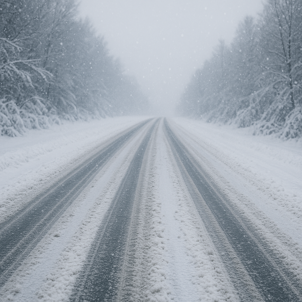 В семи регионах РК водителей на трассах ожидает снег