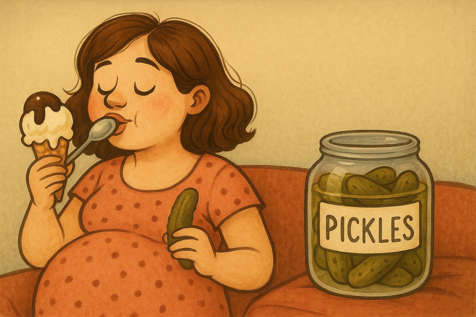 Что стоит за причудами во время беременности, рассказала психолог