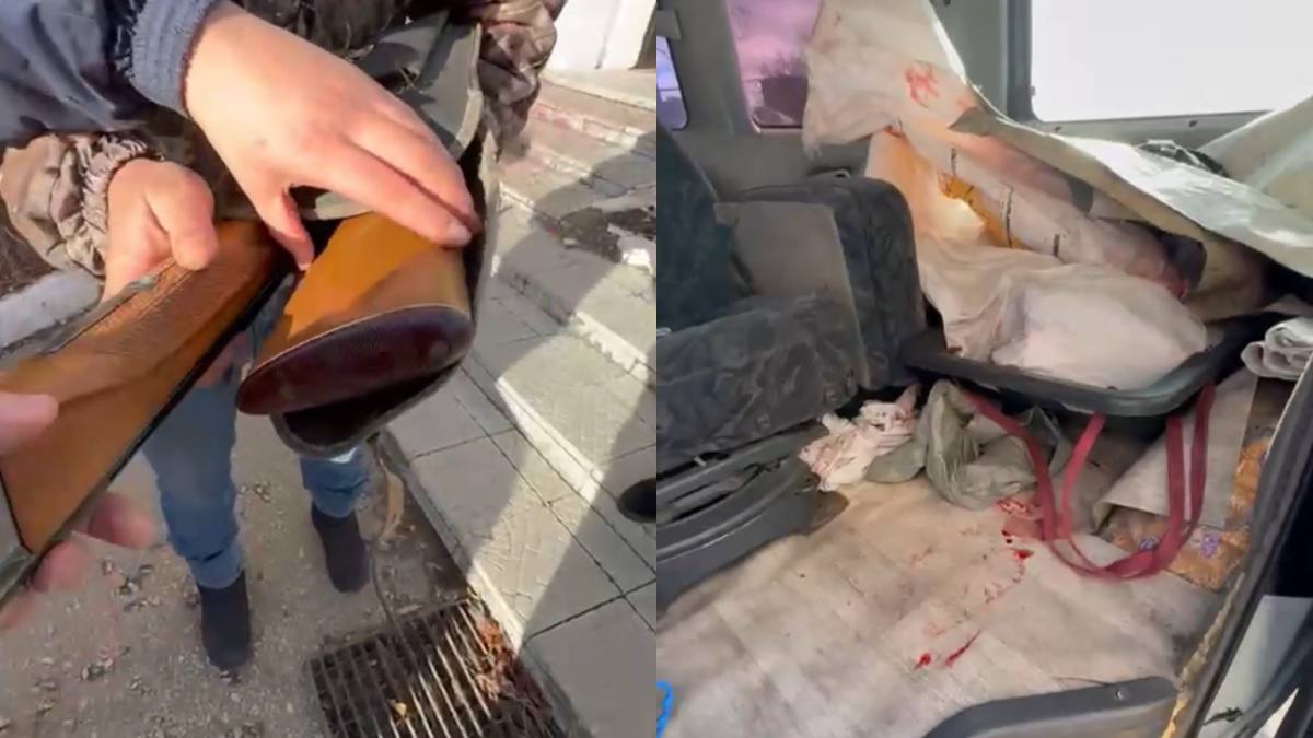 В Акмолинской области полицейские задержали браконьеров с четырьмя тушами косуль