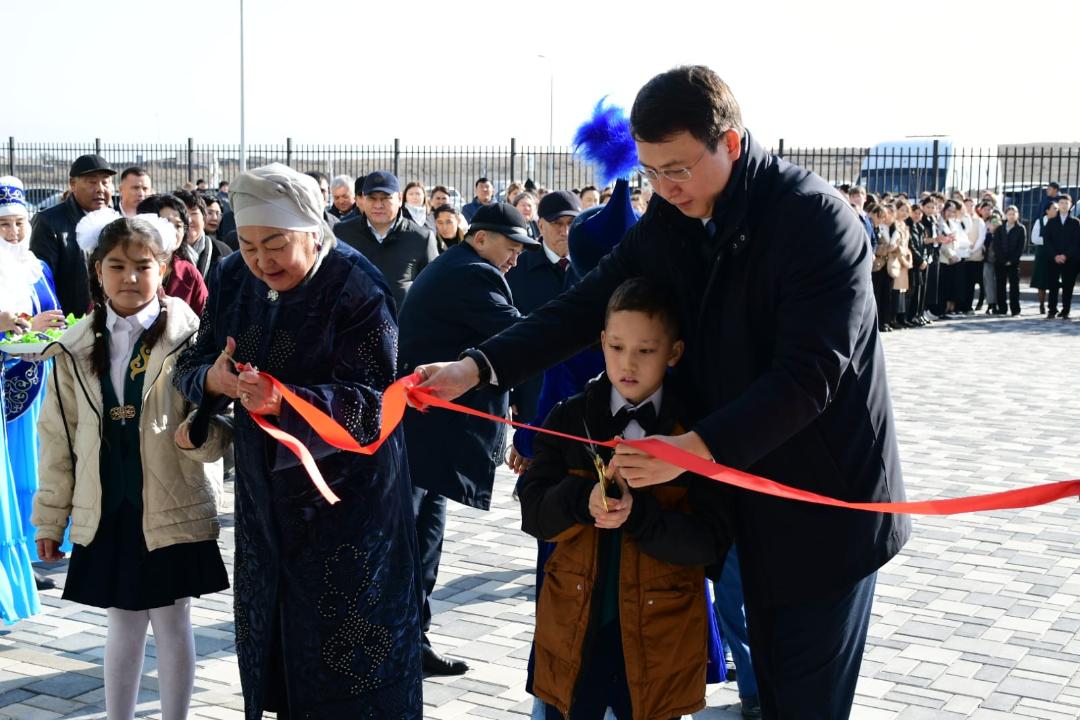 В селе Достык области Жетысу открыли школу в рамках нацпроекта «Келешек мектебі»
