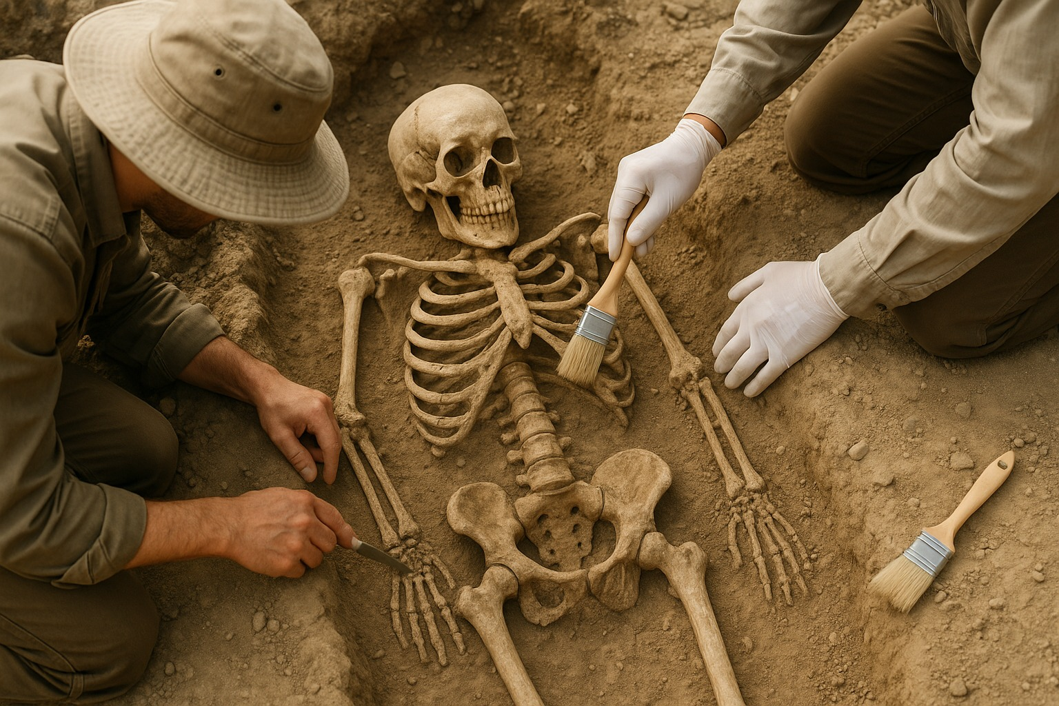 Учёные изобрели "тест на беременность" для скелетов