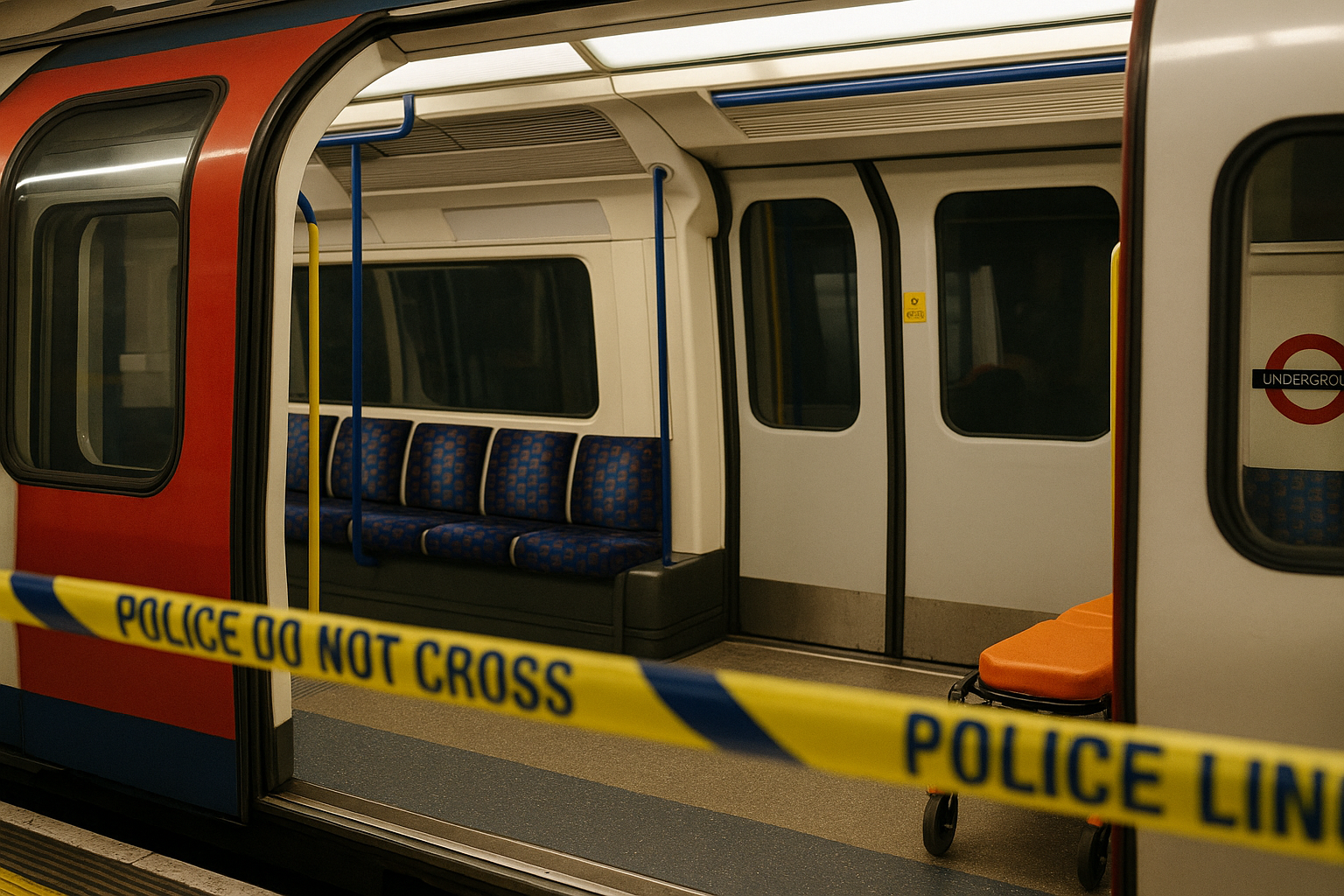 Десять человек пострадали от нападения с ножом в лондонском поезде