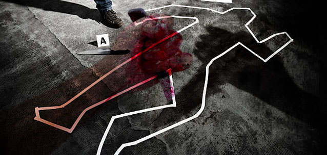 Встреча на ножах - молодая девушка с ножом в руках защищалась от нападавшего на нее возлюбленного