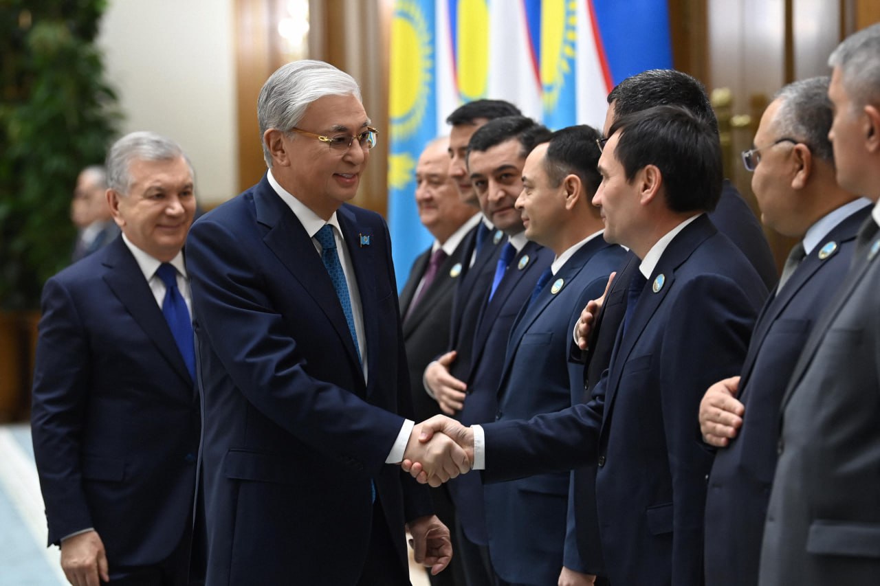 Состоялась официальная церемония приветствия Касым-Жомарта Токаева