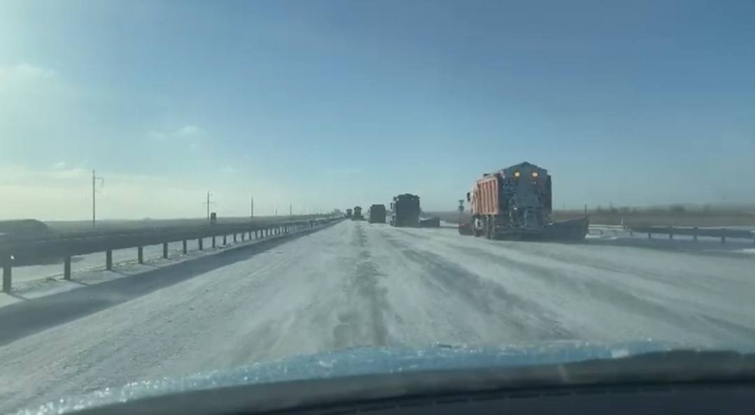 В Акмолинской области было ограничено движение более тысячи автомобилей