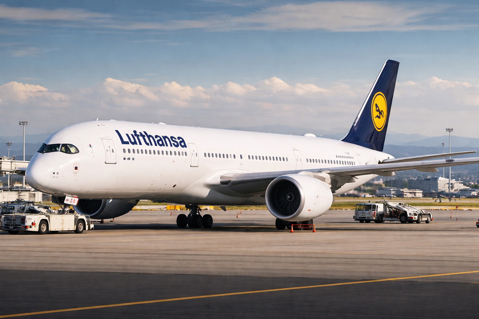 Самолёт Lufthansa совершил экстренную посадку в Алматы