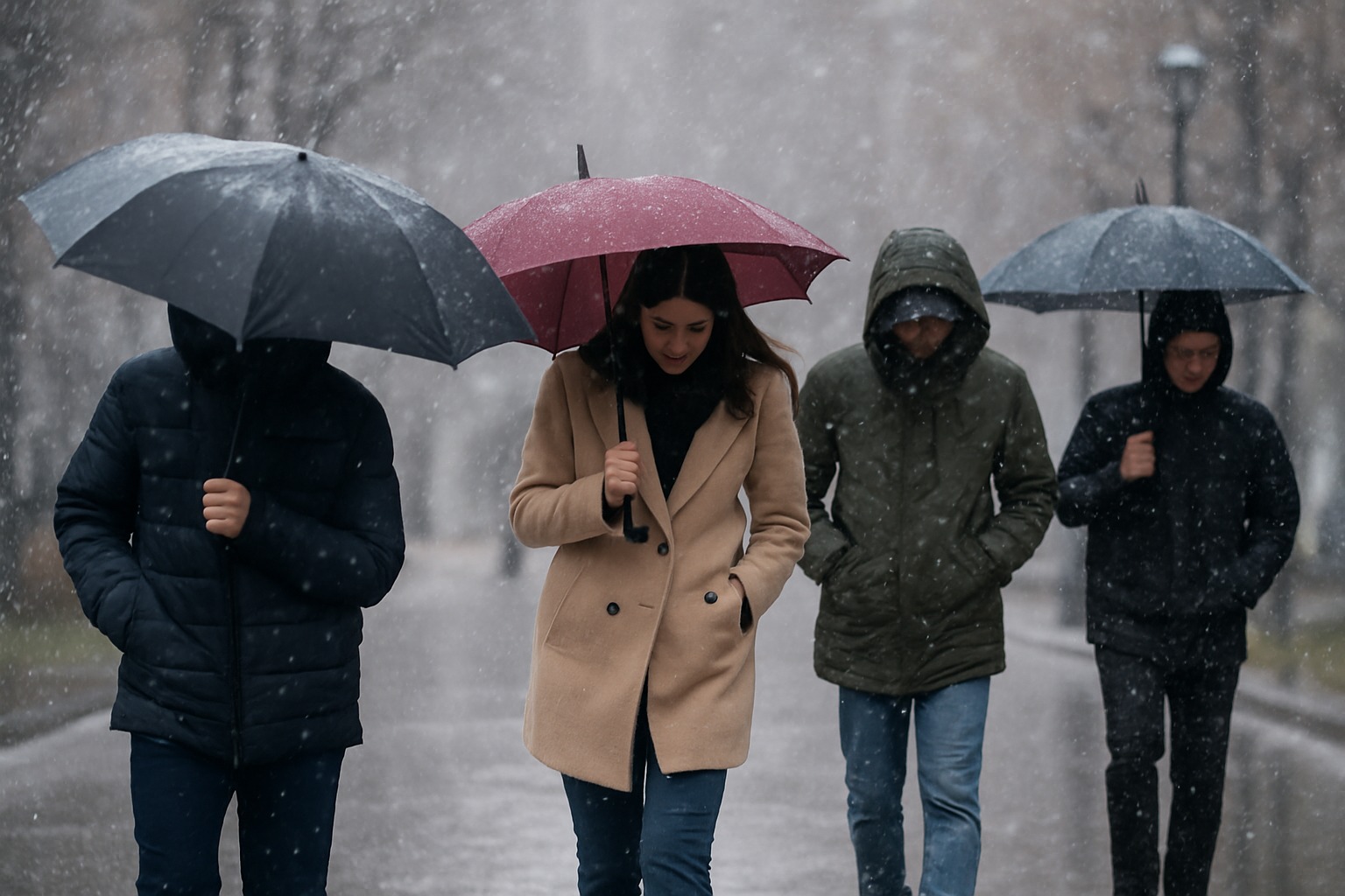 Второго декабря в некоторых регионах РК ожидается мокрый снег