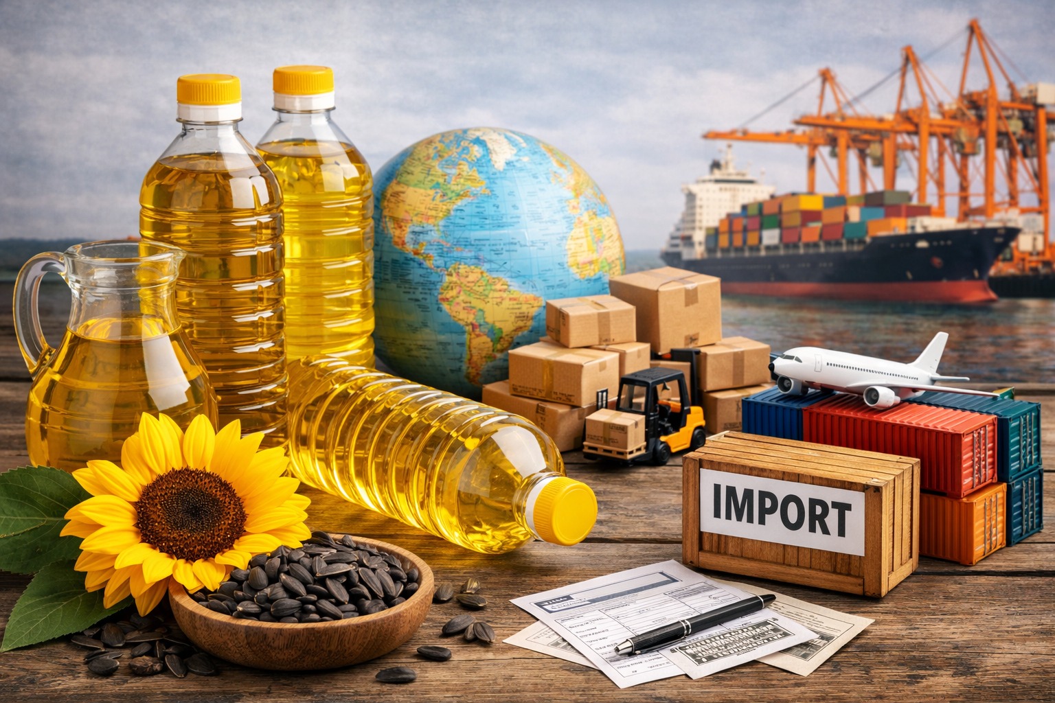 Казахстан оказался на 8 месте мировых экспортёров подсолнечного масла