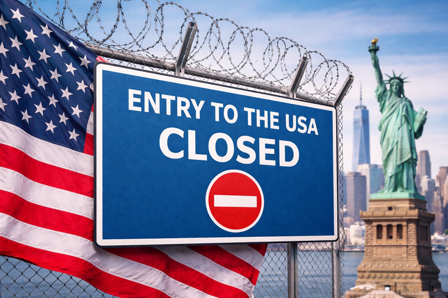 Въезд в США будет закрыт для граждан семи государств