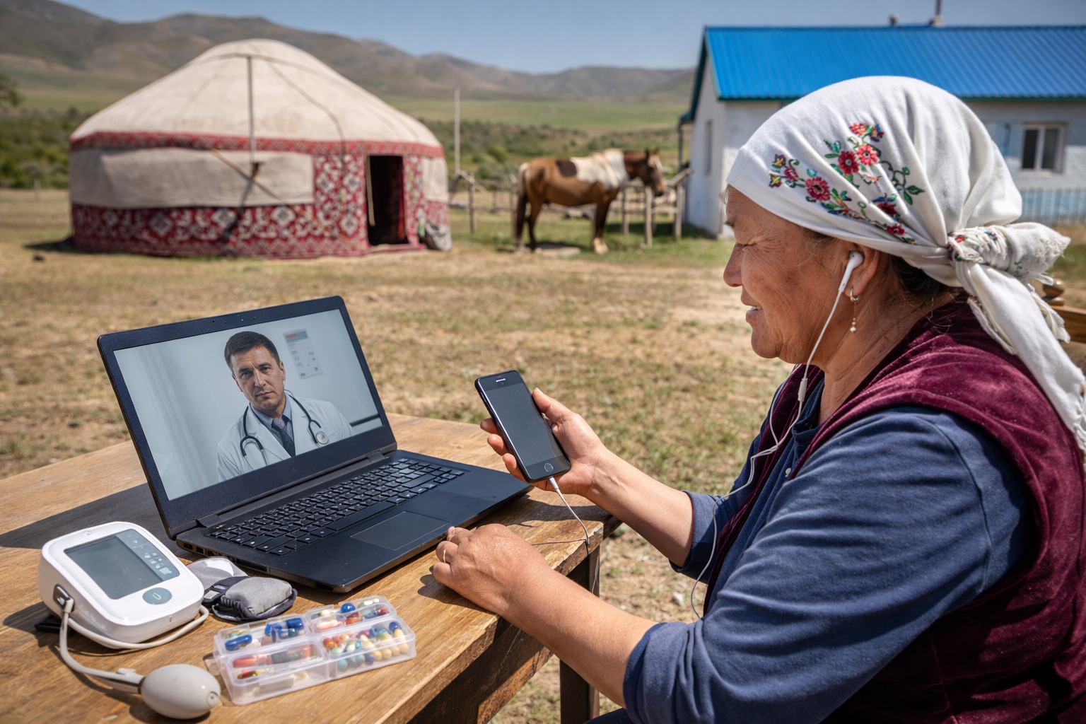 Единый стандарт сельских медорганизаций: телемедицина, реабилитация, аптечные пункты