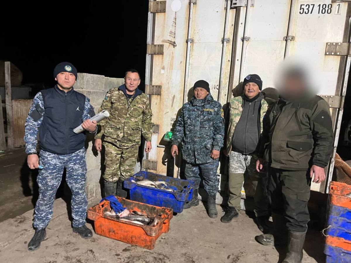 Браконьера задержали на озере Зайсан