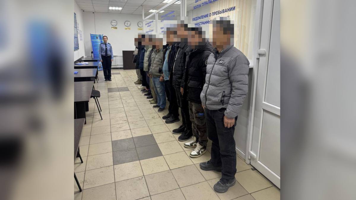 В Костанае задержаны иностранцы, работавшие без разрешений