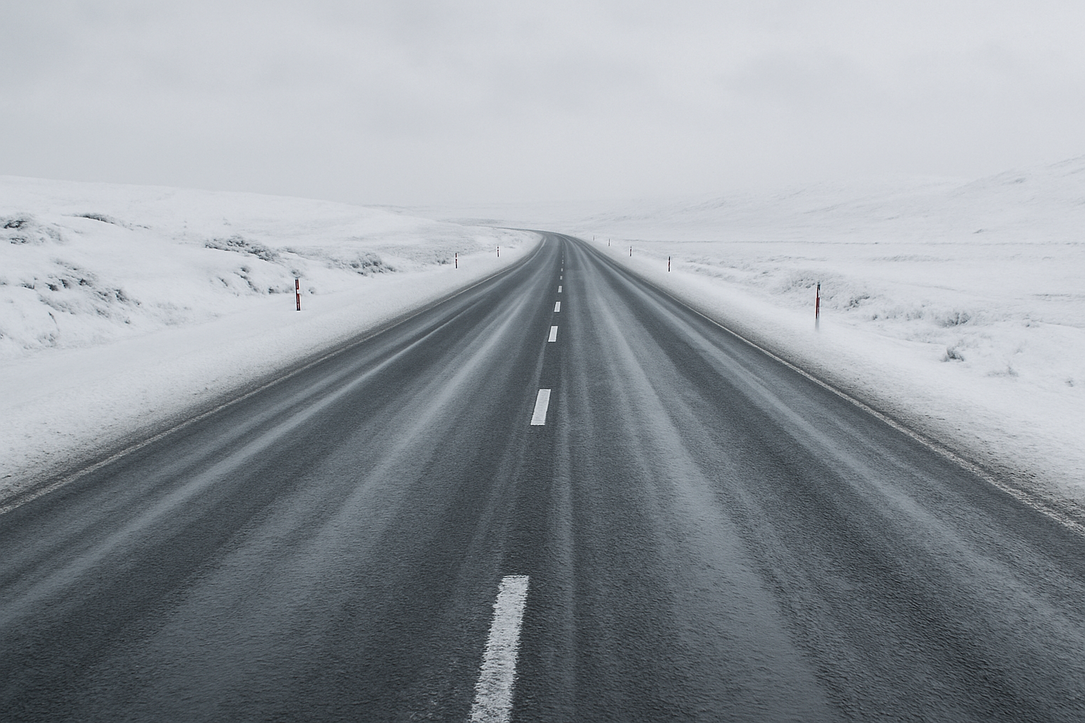 В двух областях Казахстана ограничили движение транспорта