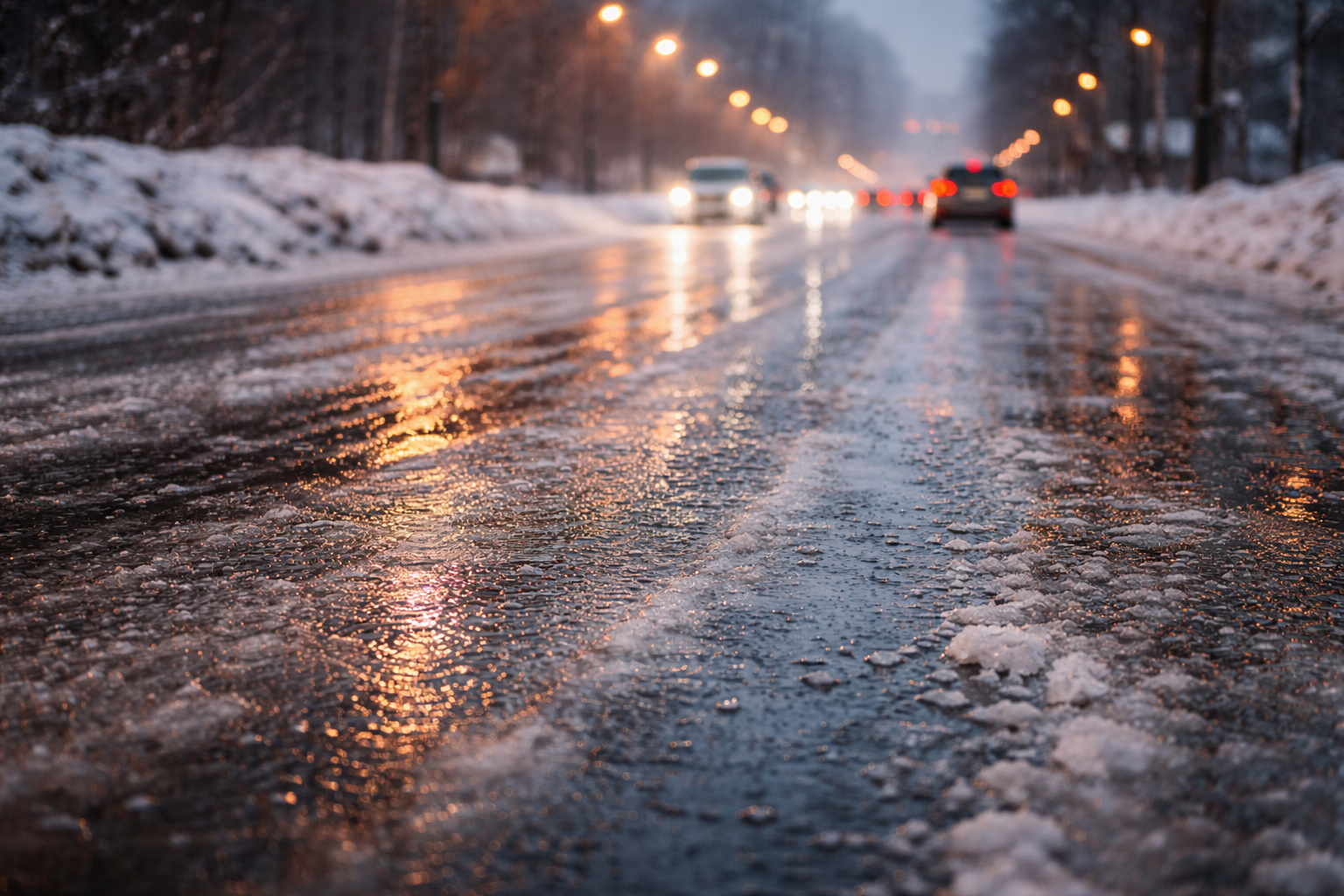 В ближайшие дни в Казахстане прогнозируют метель и гололед