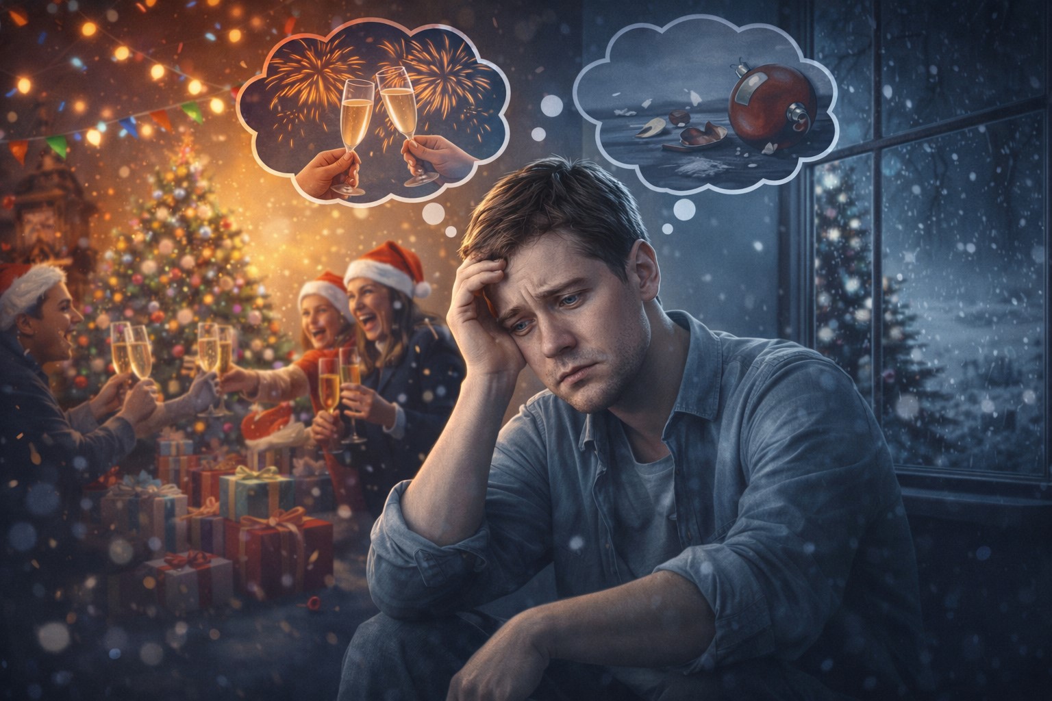 В чем причина новогодней тоски