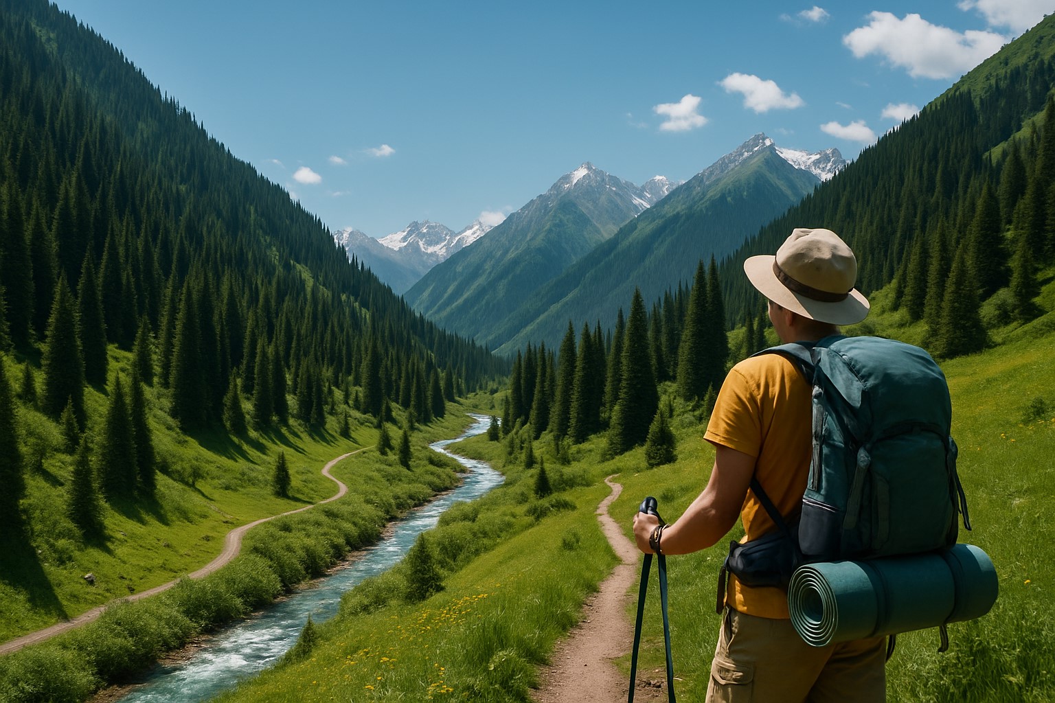 Экотуризм в Казахстане - гармония природы и ответственных путешествий