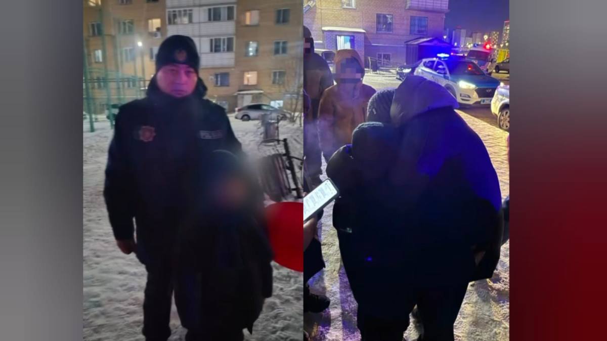 В Астане полиция нашла пропавшего школьника