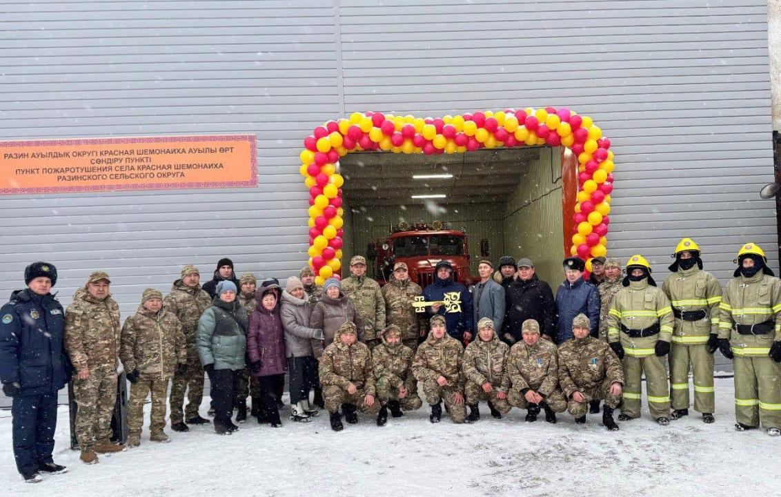 Новые посты пожаротушения открыли в ВКО