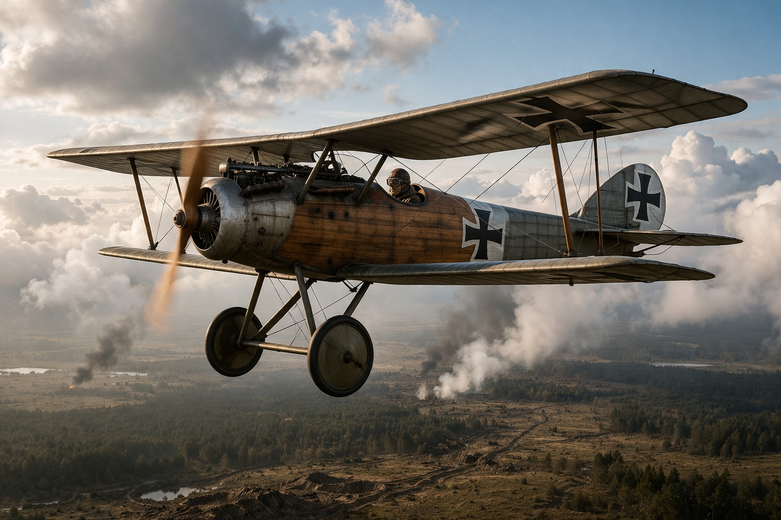 Садились ли немецкие аэропланы в казахской степи во время Первой Мировой