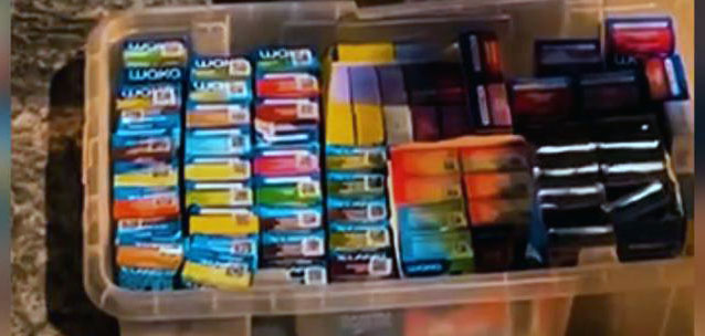 170 электронных сигарет обнаружили в салоне авто полицейские Караганды