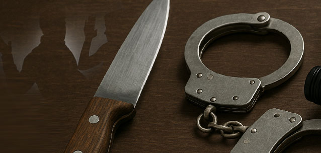 Муж-дебошир упал на нож, который был в руках у его супруги