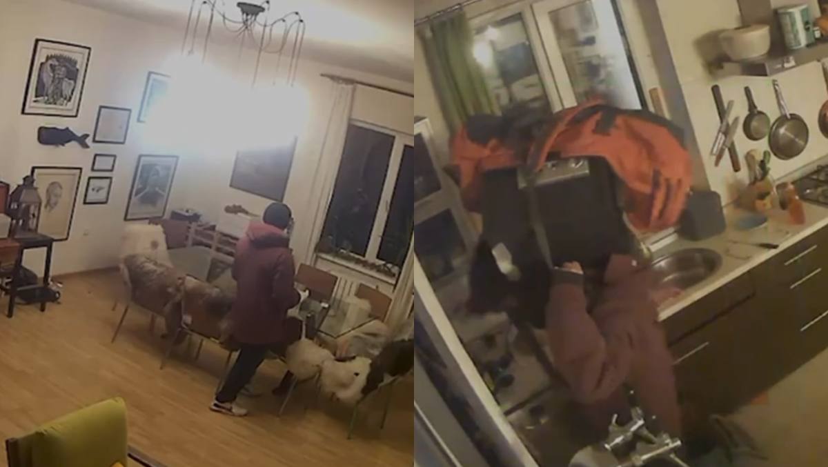 В Алматы вора с сейфом задержали в троллейбусе