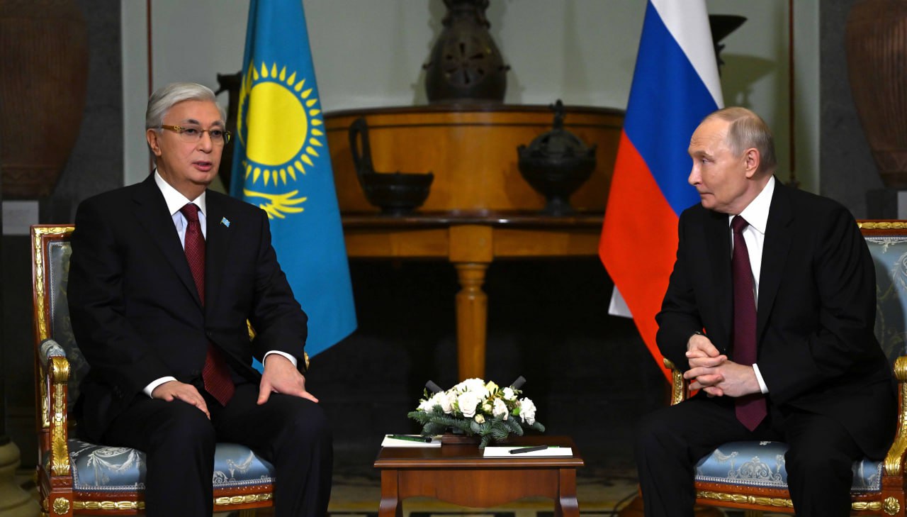 Токаев встретился с Путиным