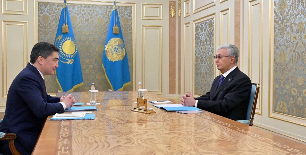 Касым-Жомарт Токаев принял премьер-министра Олжаса Бектенова