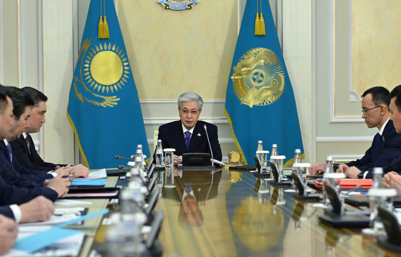Токаев провел заседание Совета безопасности