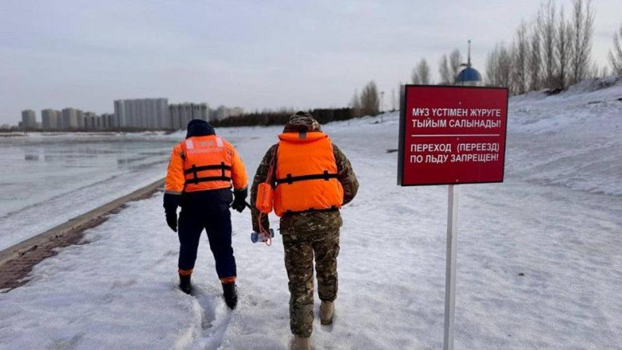 В Астане приостановили работу катка и ледяных горок