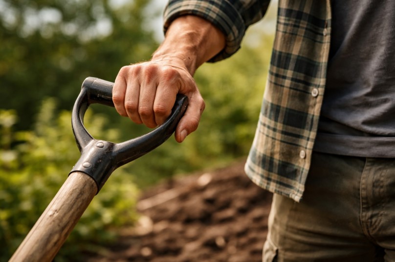 Избивая приятеля, сломал штыковую лопату