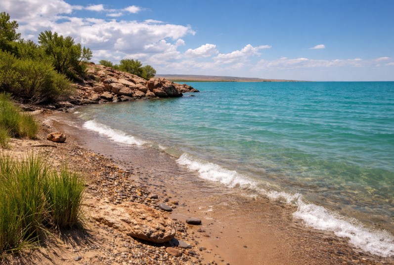 Государству возвращён неиспользуемый земельный участок на побережье Балхаша