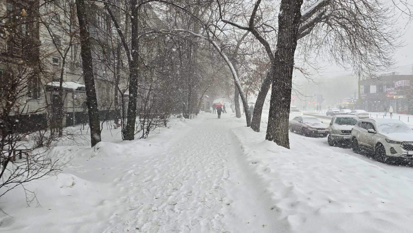 Снег ожидается на этой неделе в Алматы