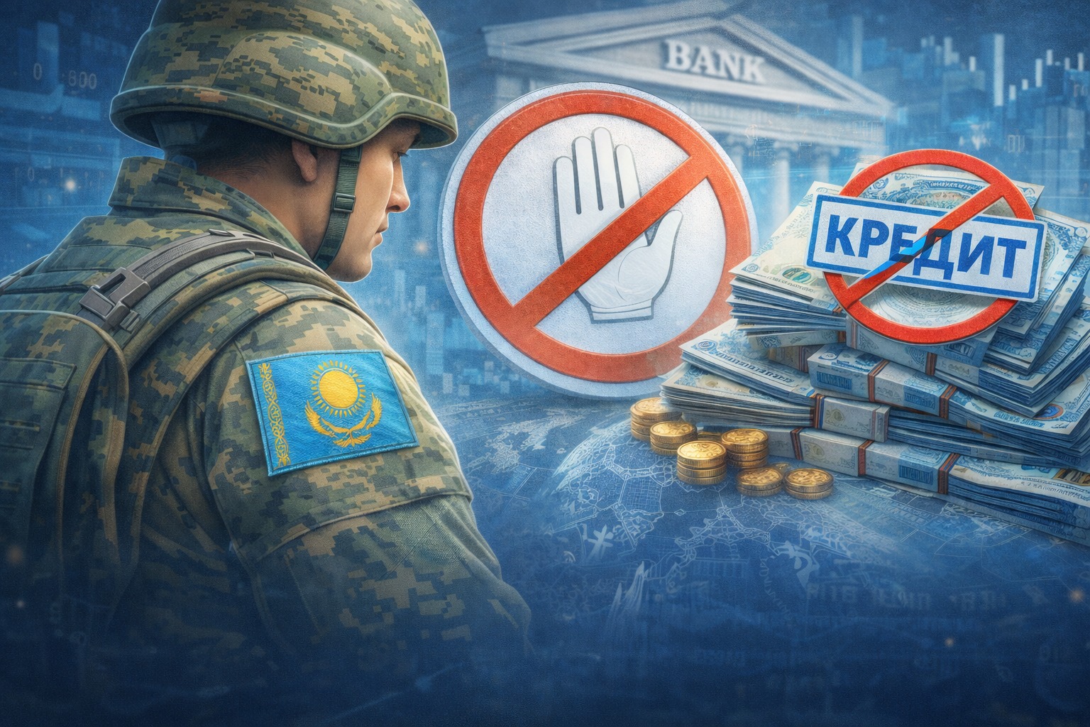 Солдатам срочной службы в Казахстане откажут в выдаче кредитов