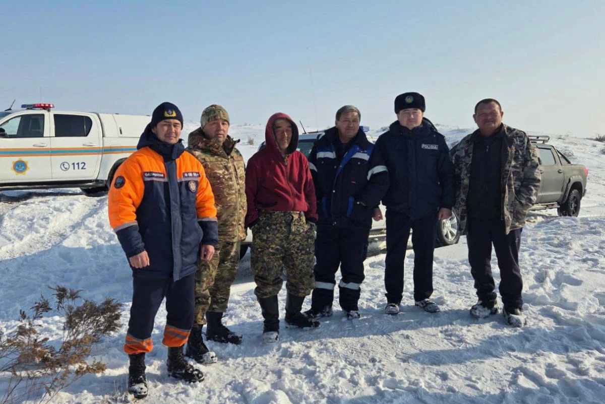 Заблудившегося в степи мужчину помогли найти дроны