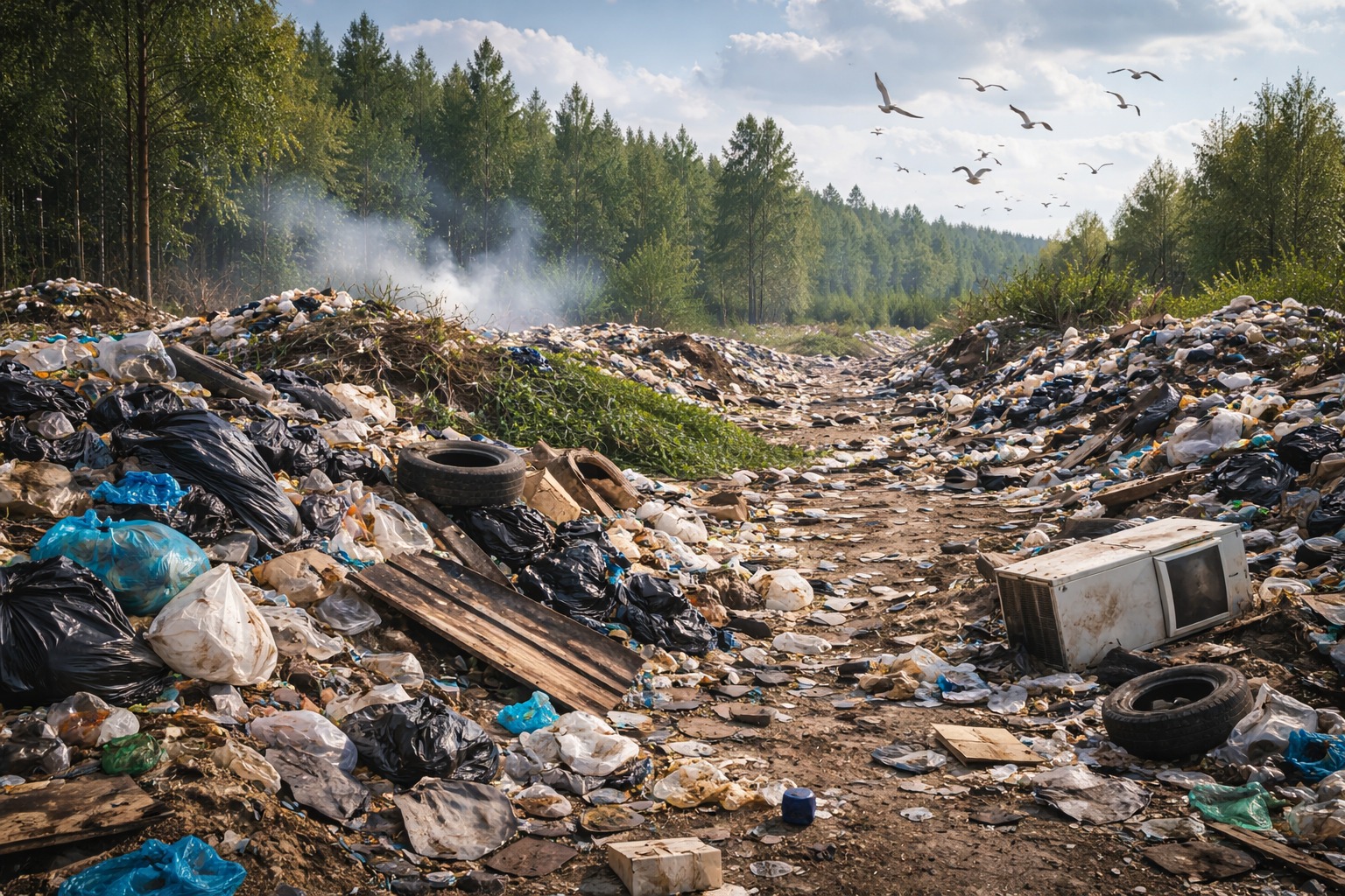 В области Абай выявили 191 стихийную свалку