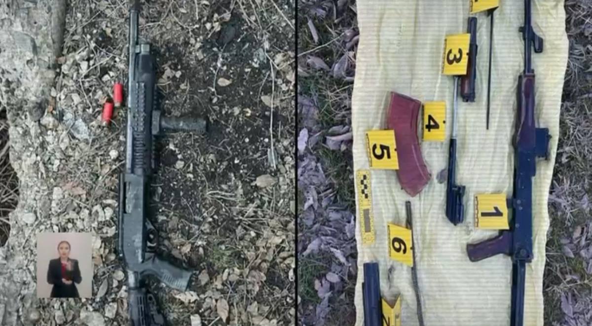 Изъято оружие похищенное при январских событиях