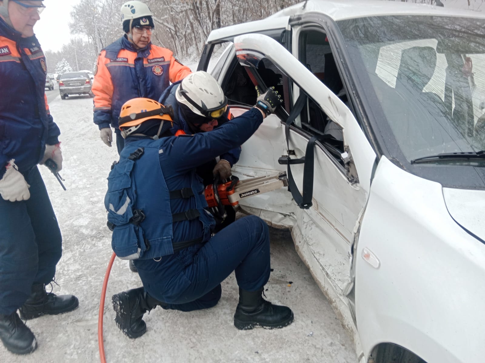Три человека пострадали в ДТП в Усть-Каменогорске