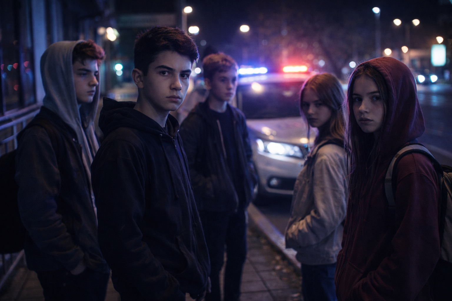 В Актау задержали подростков за ночные прогулки в праздничные дни