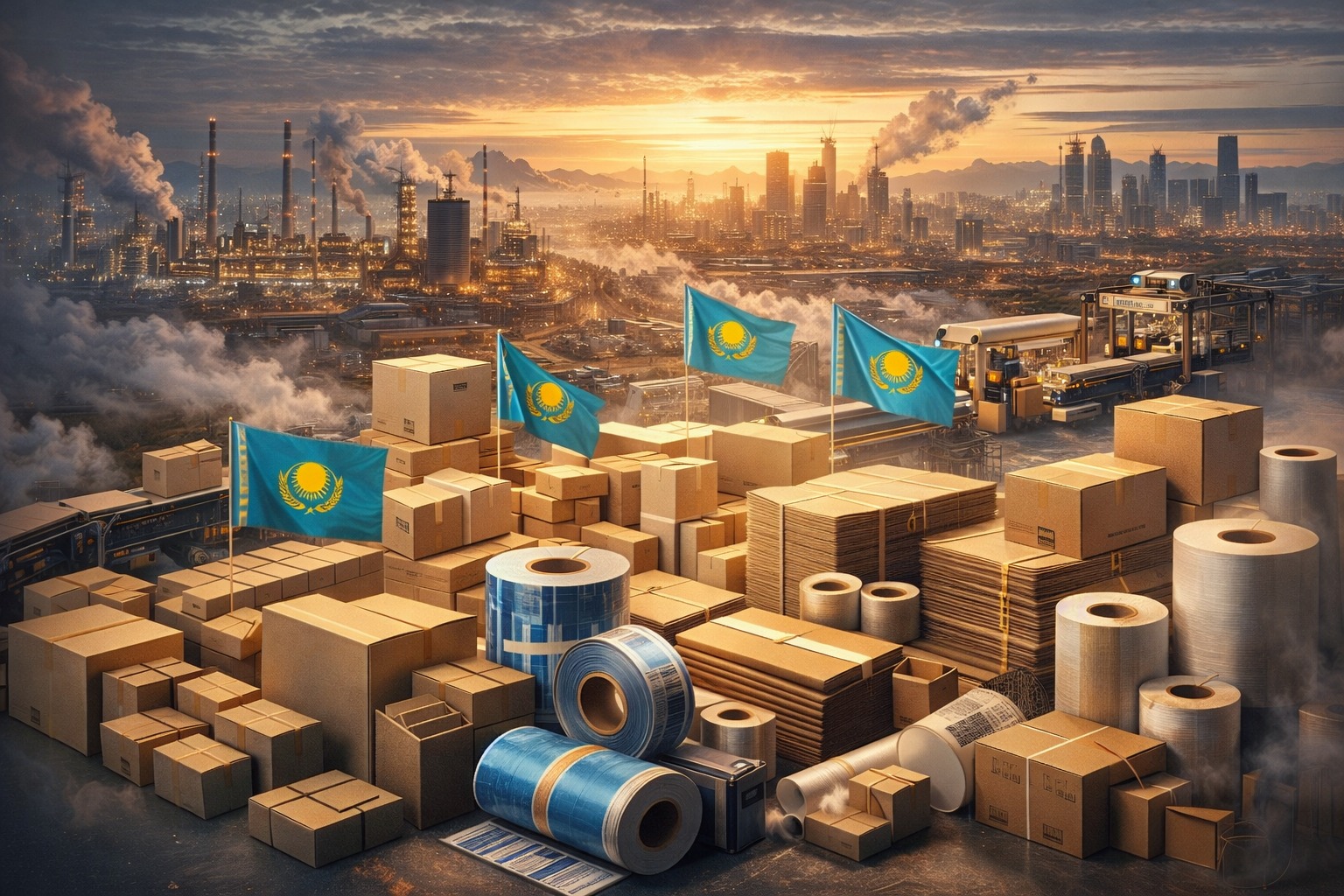 Казахстан усиливает производство упаковки и импортозамещение: новый шаг к промышленному росту