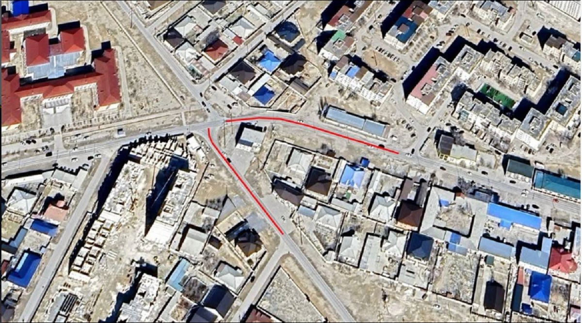 В Жанаозене на выходных временно перекроют две дороги