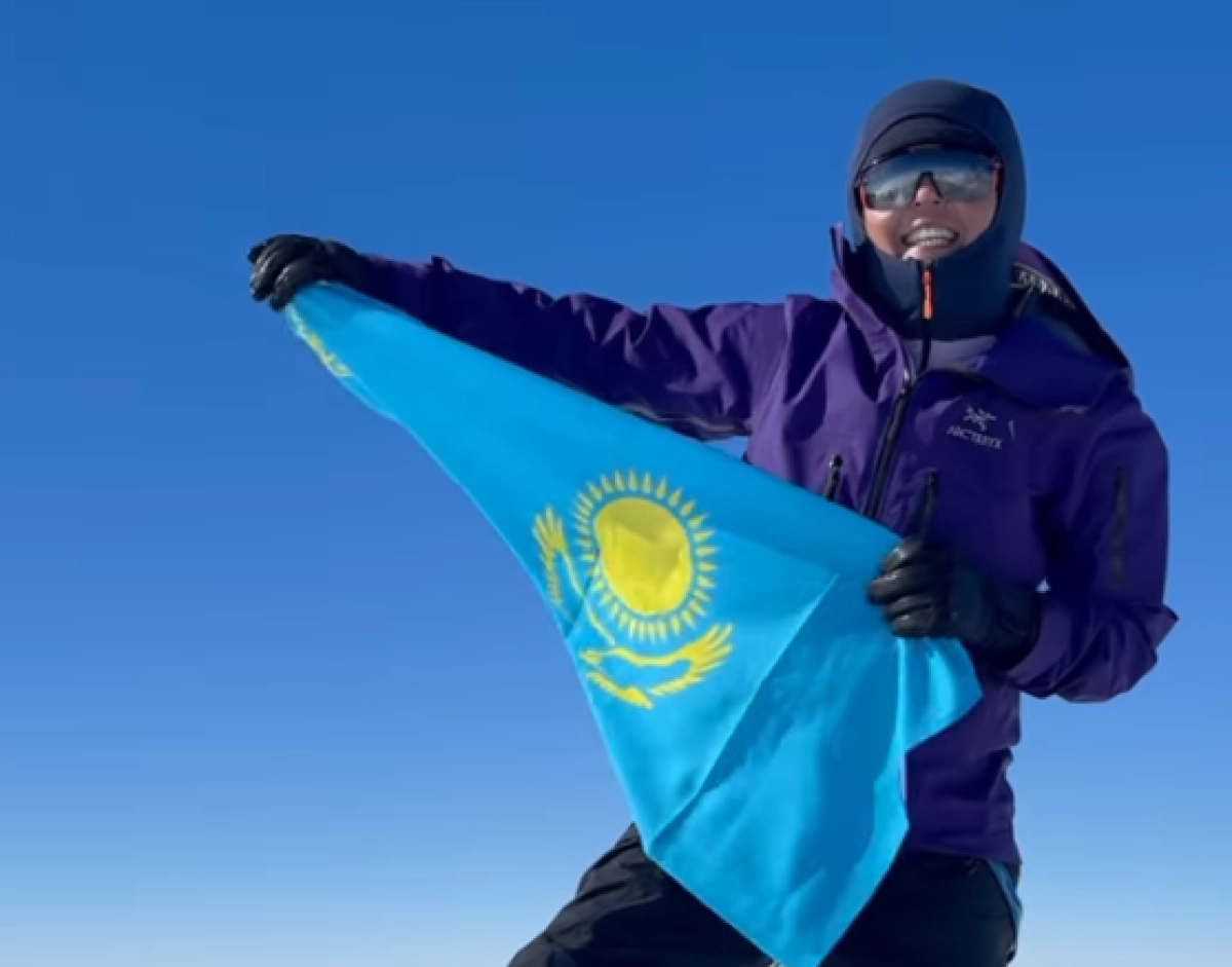 Казахстанка первой в Центральной Азии покорила все семь вершин