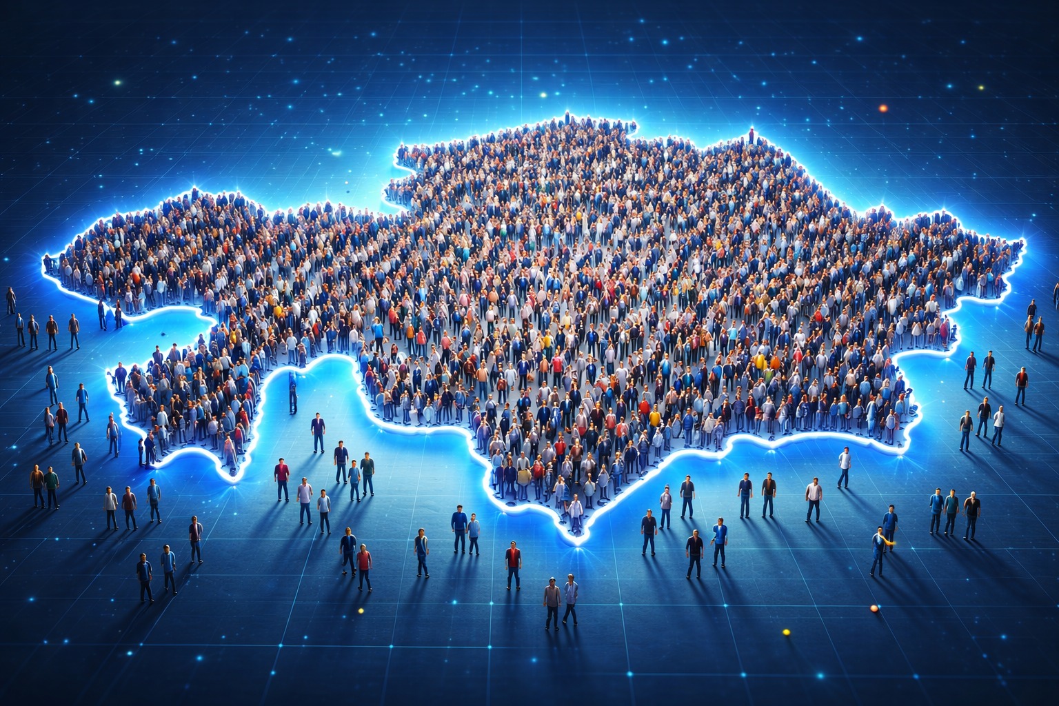 Названа численность населения Казахстана