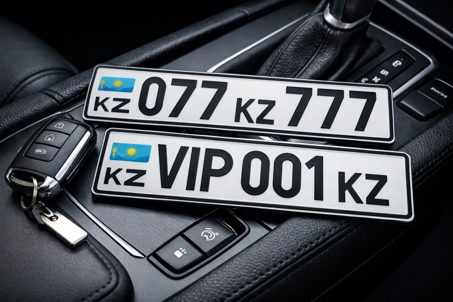 Порядок выдачи «красивых» номеров в Казахстане будет изменён
